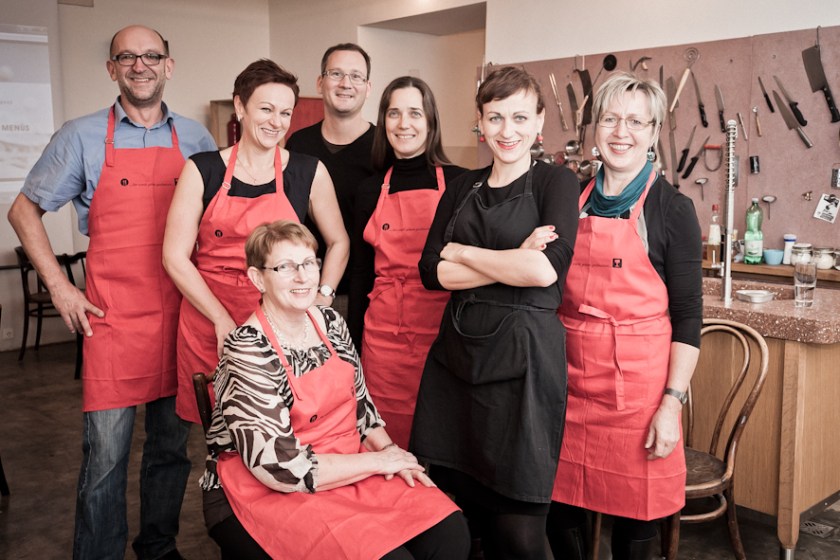 Kochbuch Präsentation mit meiner Familie