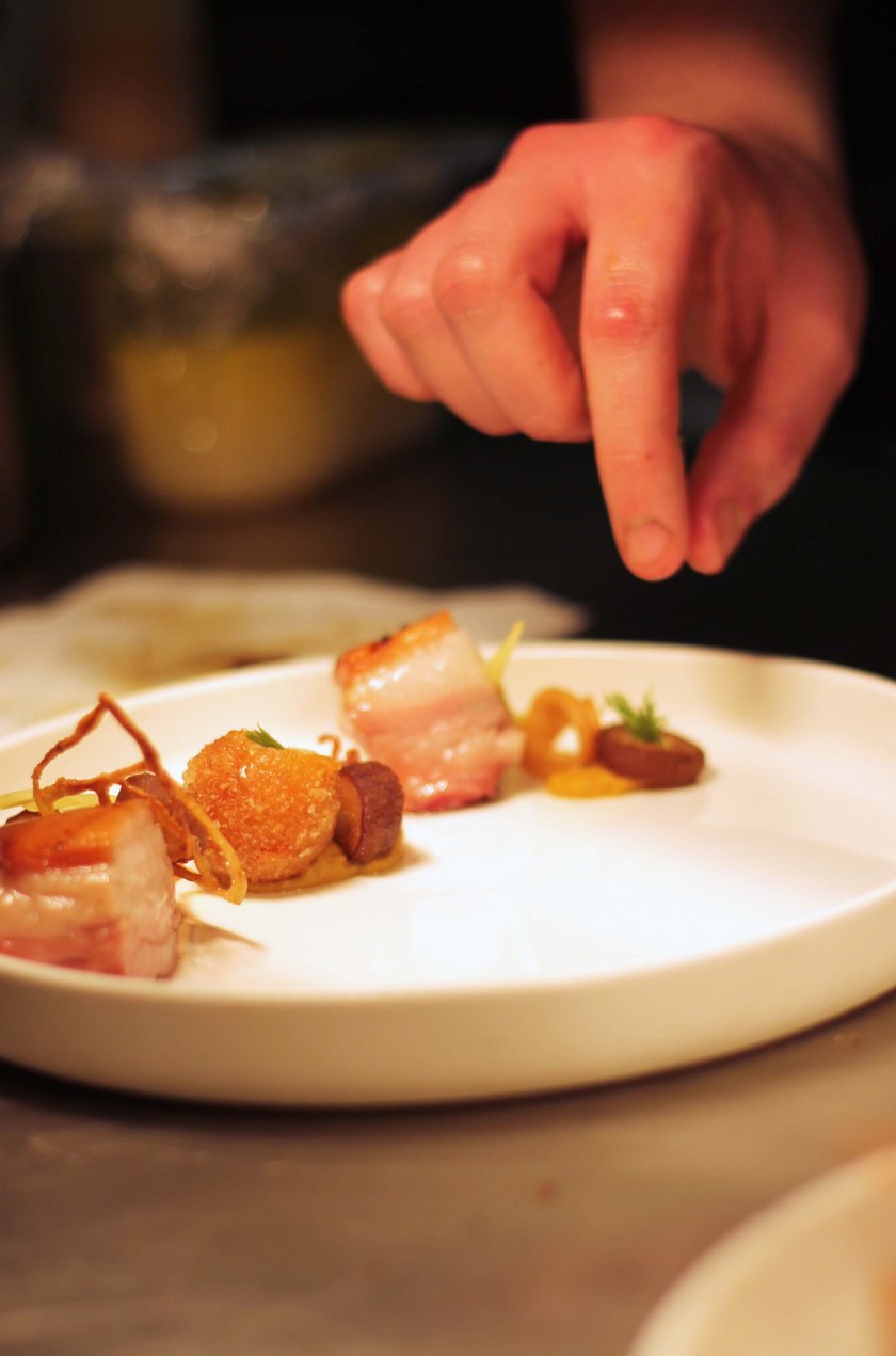 Schweinerei bei Mraz & Sohn in Arbeit