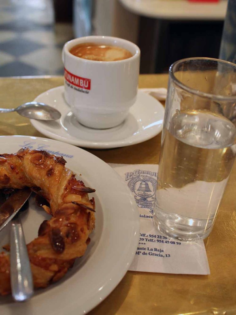 Rosco de Hoja con un Americano