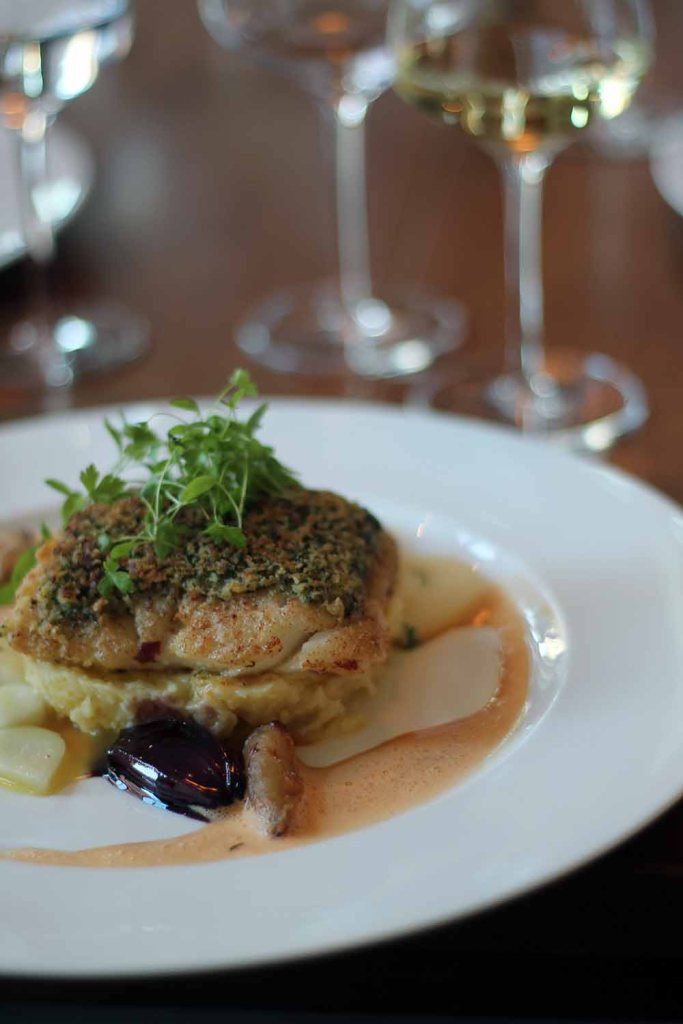 Kabeljau mit Pannfischkruste