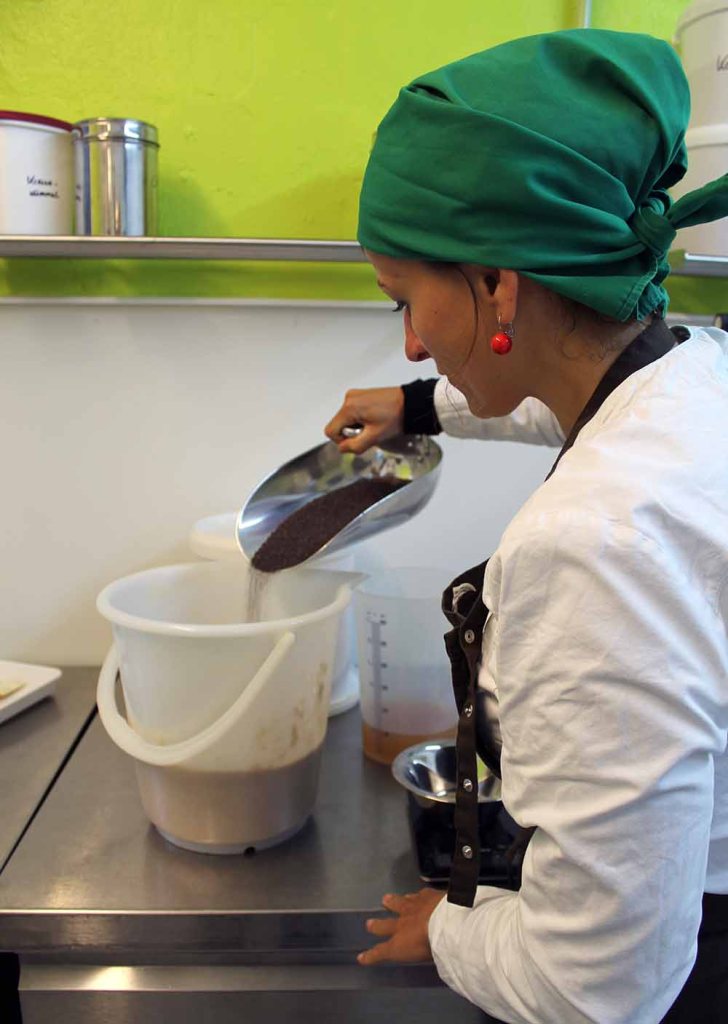 ab in die Maische...