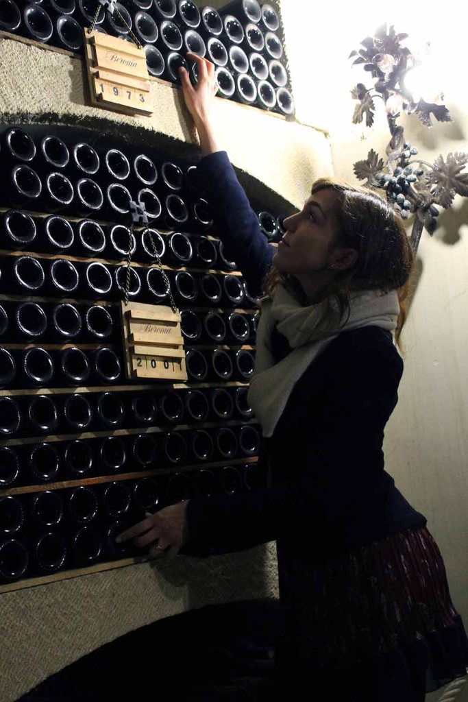 Alexandra bei der Suche nach meinem Jahrgang