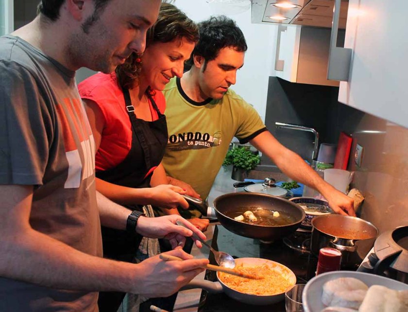 Kochaction mit meinen "Koch"männern