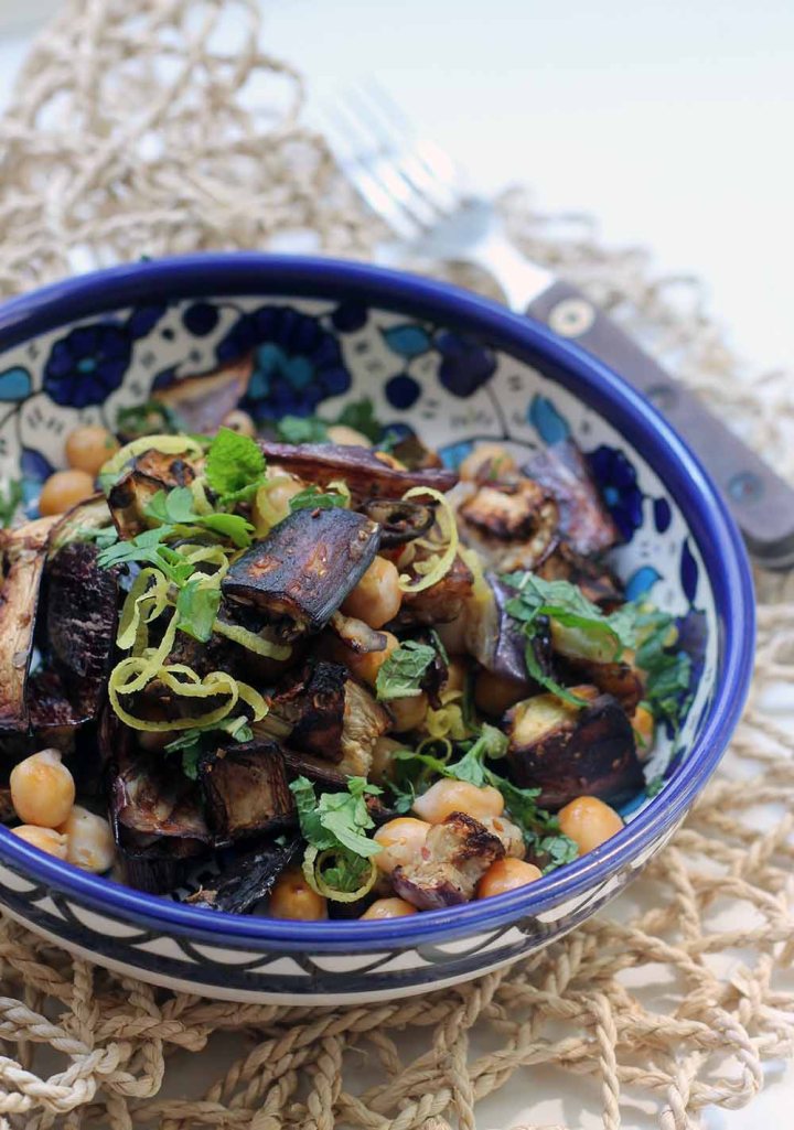 einmal Melanzani gegrillt according to Mr. Whittingstall