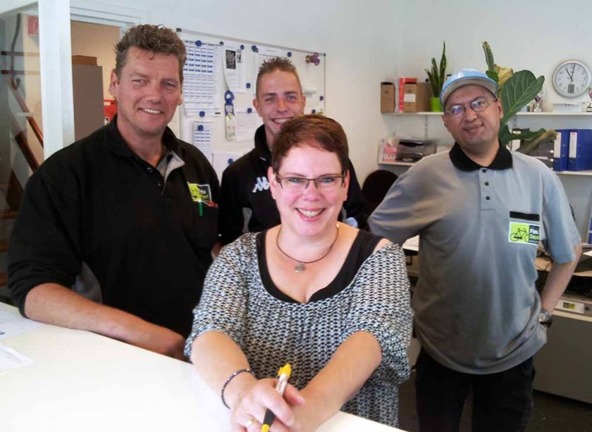 Das freundliche Team des Rad-Depots!