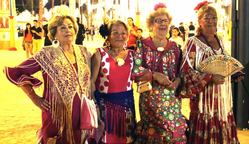 Aufmascheln, fesch sein und dabei noch lustig! So will ich alt werden!