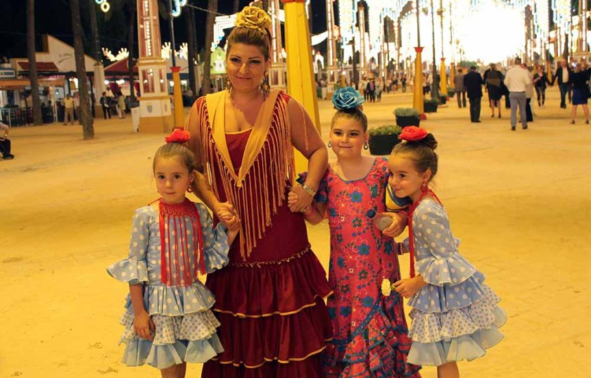 Bei der Feria gibt es kein Betthupferl, sondern auch die Kleinen amüsieren sich bis spät in die Nacht hinein!