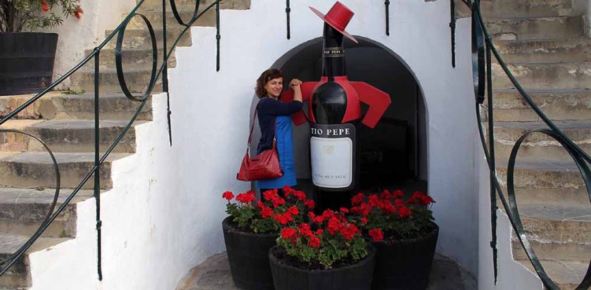 ich und mein Freund Onkel Peppi (Tio Pepe). Rot mögen wir beide!