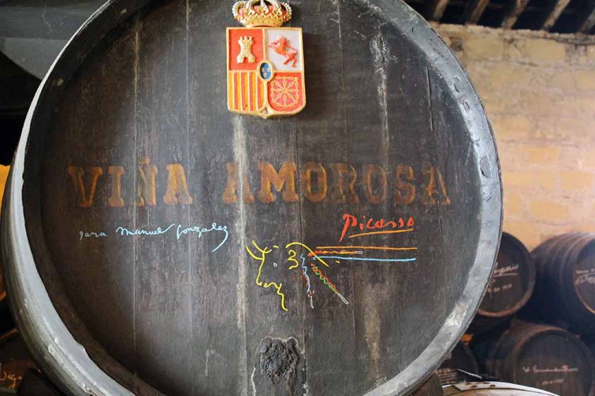 Picasso und ich tri(a)nken den selben Sherry! Wer hätte das gedacht.. ;-)