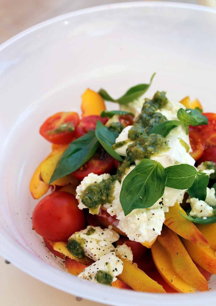 Nektarinen-Tomaten-Salat 