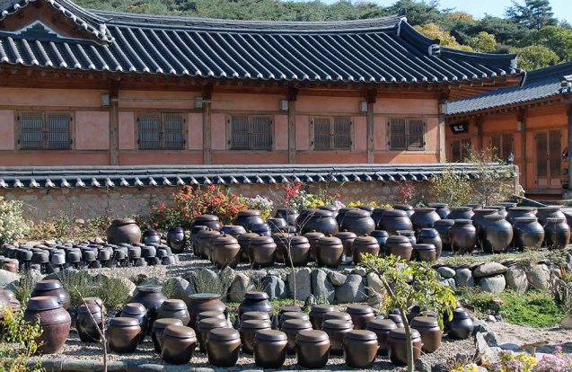 Traditionelles koreanisches Haus