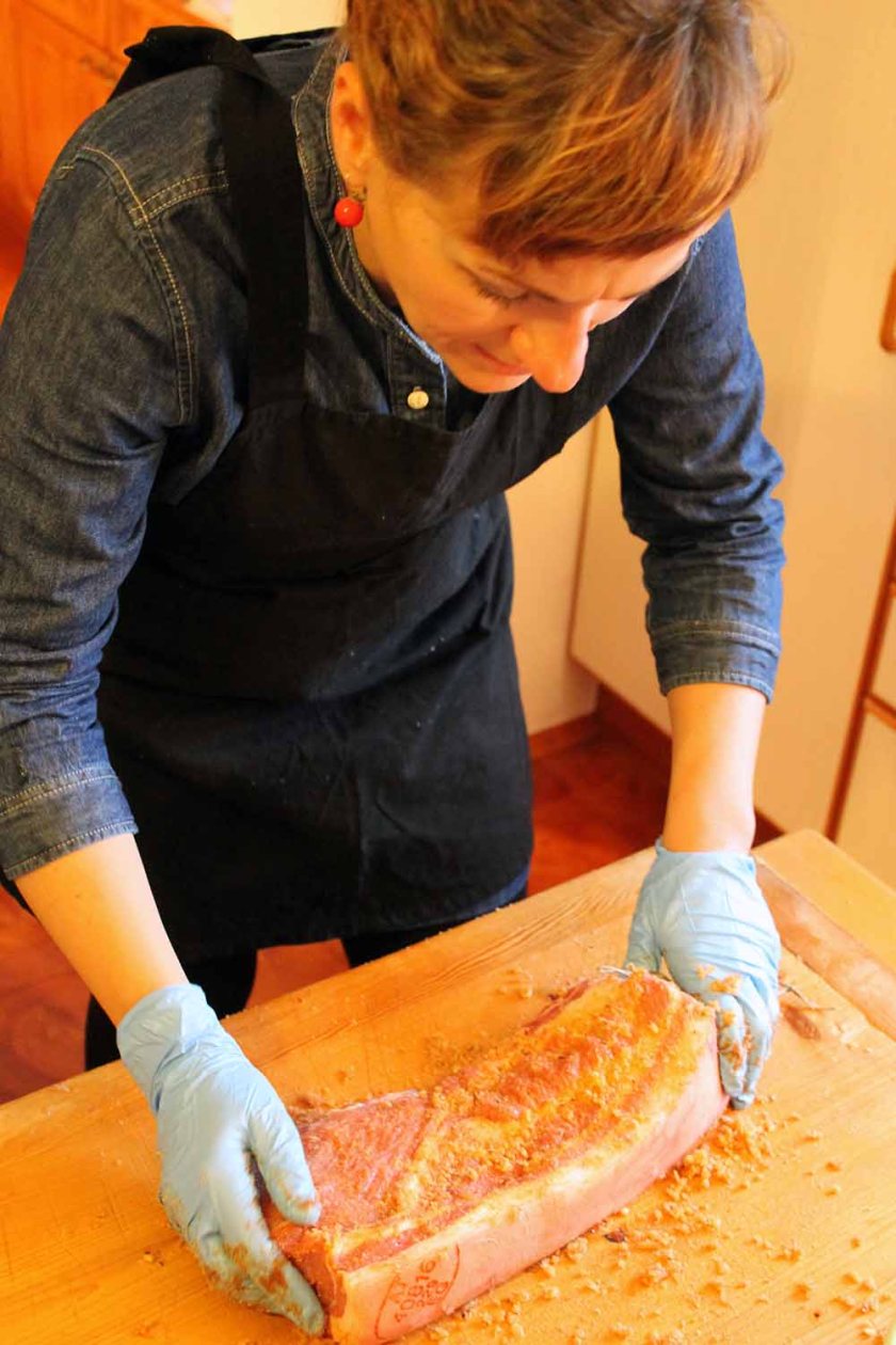 einsuren des Fleisches