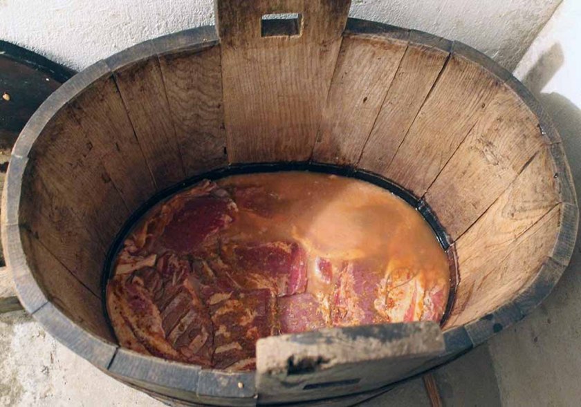 Das Fleisch in der Sur, nach 3 Wochen