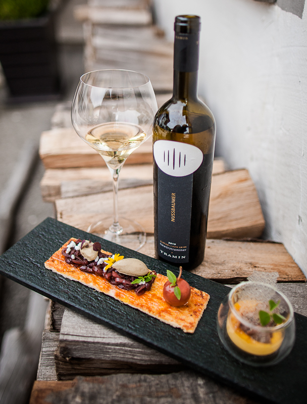 Norbert Niederkolfers Variation von Geflügelleber