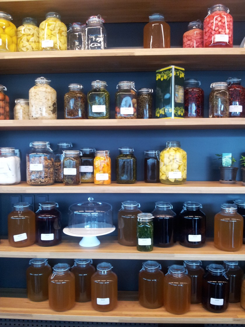 die Vorratskammer im Restaurant