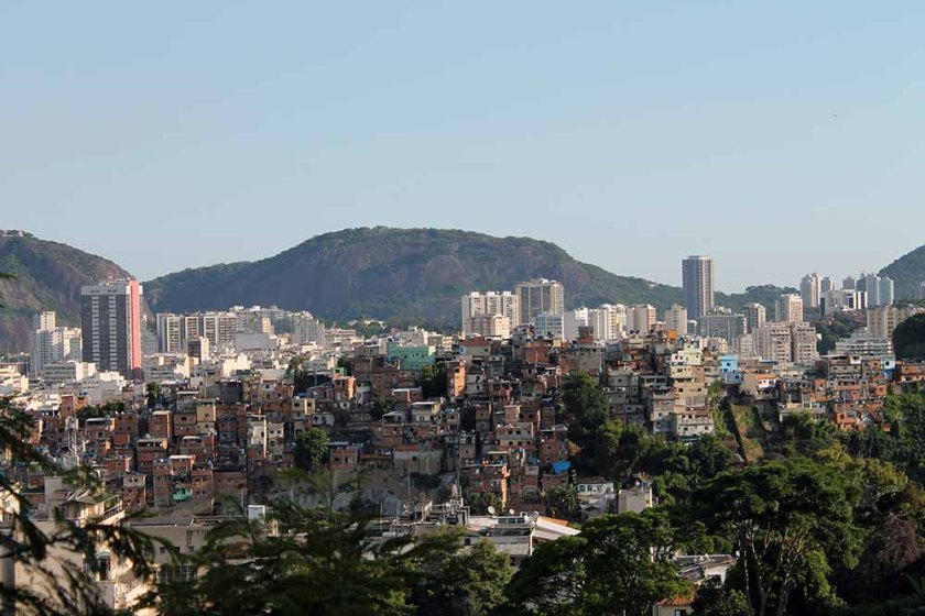 Rio de Janeiro: eine reale Fotomontage