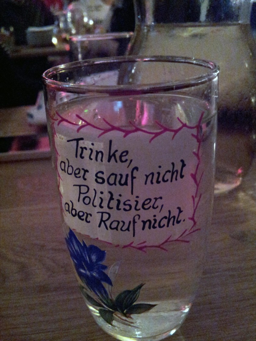 und dann auch noch wahre Sprüche