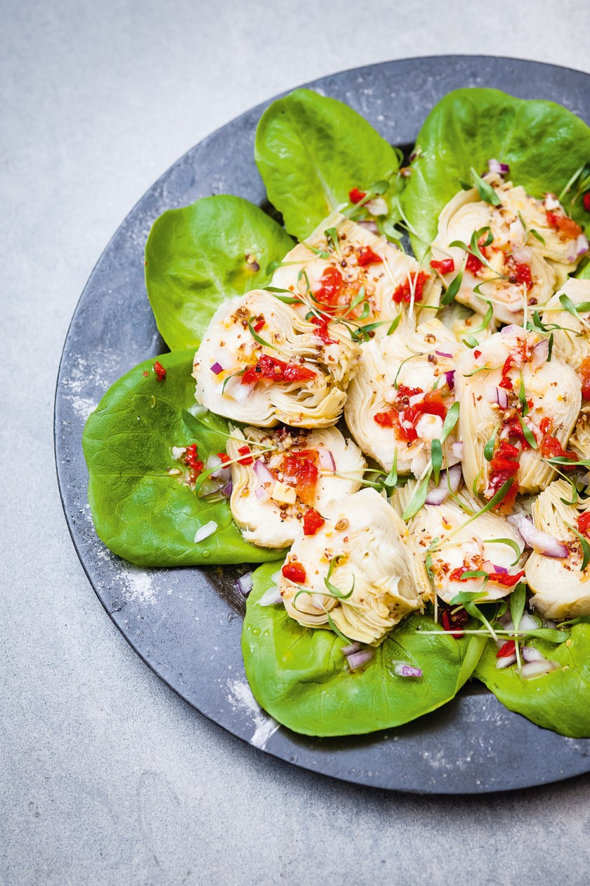 Artischokenherzensalat