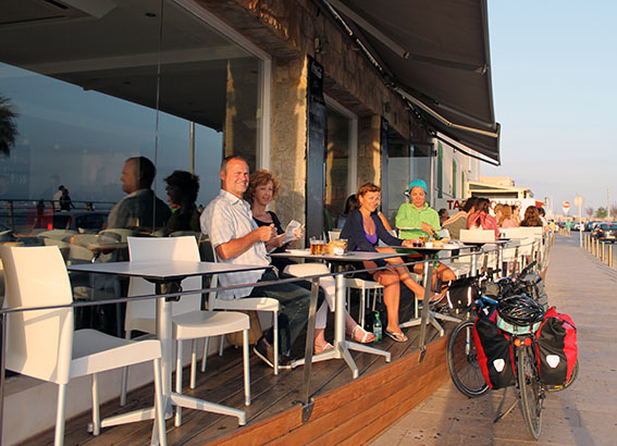 Parken vor der Tür!