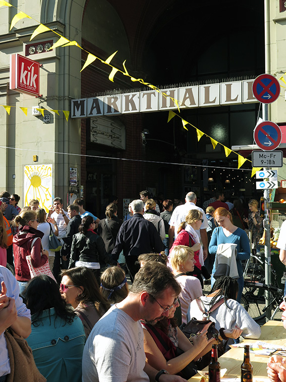 Eingang zur Markthalle