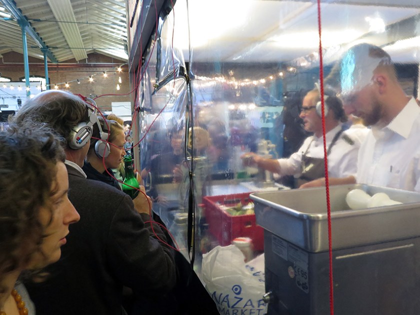 Blick in die Wurstwerkstätte