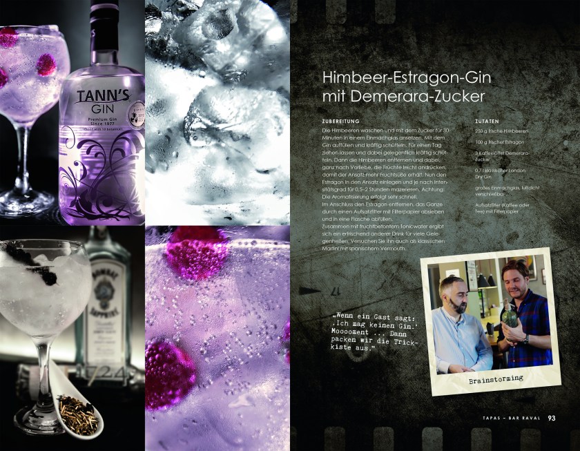Rezept Himbeer-Estragon-Gin