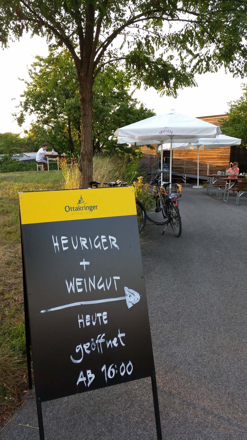 sic! Kein normaler Heuriger...