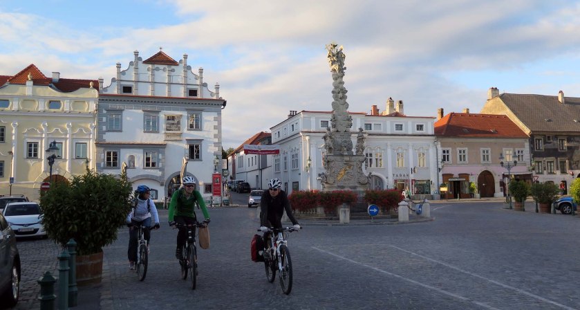 am Hauptplatz in Langenlois