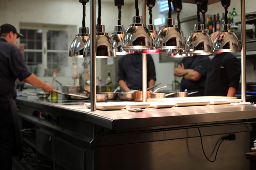 Die Küchenparty mit der Küchenpartie