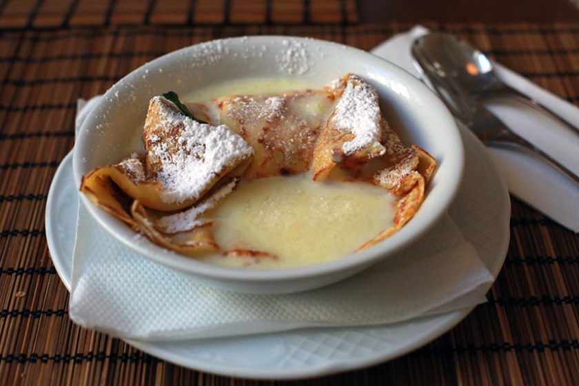 Die Menü-Palatschinke